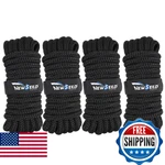 Malze-newseed 4 Pack 5/8" X 15' Dock Lines Double Braided Nylon Boat Rope With. Fixed Price $99.78.
