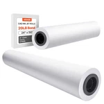 Wide Format Paper 24 In X 150 Ft Plotter 20 Lb Bond Vevor Rolls Core. Fixed Price $51.99.