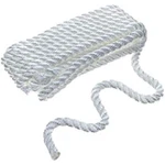 Seachoice 3-STRAND Twisted Nylon Dock Line 3/8" X 15' 42511 White. Fixed Price $22.00.
