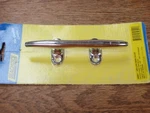 Cleat Hollow Base Yacht Chrome Plated Polished Brass Seachoice 30301 5-1/2" Boat. Fixed Price $24.15.