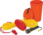 Kwik Tek Marine Pwc Safety Kit Line/float Whistle Flashlight Bailing Bucket LL-2. Fixed Price $18.99.
