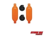 Extreme Max Boattector Inflatable Fender Value 2-PACK 6.5" 22", Neon Orange. Fixed Price $54.95.