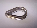 170012 Closed End Sea-dog Line Stainless Heavy Duty Thimble 1/2" Wire 132-1253. Fixed Price $7.12.