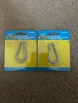 Seachoice 36851 Stainless Steel 240 Lbs. Capacity Safety Spring Hook 2-1/2 In.. Fixed Price $11.00.