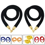 Realplus 2PACK 5' Velvet Rope Crowd Control Stanchion Post Queue Line Barrier. Fixed Price $20.58.