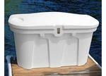 Taylor Made 123650 Stow N' Go Polyethylene Dock & Patio Storage Box - White. Fixed Price $336.33.