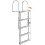 Dock Ladder, Retractable Steps, 350 Lbs Load Capacity, Aluminum Alloy Pontoon. Fixed Price $208.10.