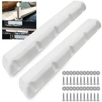 Boat Bumper With Screws,white 38 Inch Guard For Dock,pvc Doc.... Fixed Price $177.07.