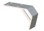 Power-pole Deck Mount Short-short 8"AFT-6"DROP (white). Fixed Price $349.99.