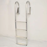Dockmate Boat Flip-up Pontoon Pier Ladder 4-STEP 4SLWSDS-DM. Fixed Price $209.92.