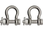 Extreme Max 3006.8366.2 Boattector Ss Bolt-type Anchor Shackle 1/4", 2-PACK. Fixed Price $32.28.