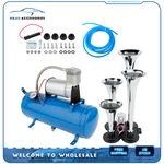 For Train Truck Cnbatterie 4 Trumpets Air Horn 150PSI Compressor Kit Tank Gauge. Fixed Price $98.70.