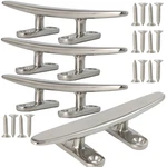 5/6/8 Inch Dock - 316 Stainless Steel Boat Cleats,ope.... Fixed Price $78.97.
