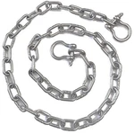 Us Stainless 1/4" By Foot Steel 316 Anchor Chain 1/4.... Fixed Price $50.20.