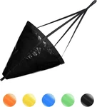 Bluewing Sea Anchor Drift Sock 840D Nylon 42 1510X1160 20-25FT Black. Fixed Price $19.99.