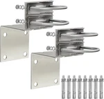 Antenna Pole Mount Bracket Kits - 2 Set Mast With .... Fixed Price $40.35.