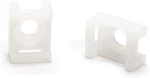 Cable Tie Mounting Base - White Saddle Type Wire Holder 100 Pack. Fixed Price $16.97.
