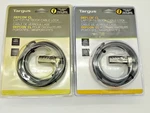 Pack Of 2 Targus Defcon Cl Combo 6.5IN Cable Lock Computer Laptop PA410C Sealed. Fixed Price $19.99.