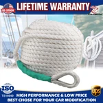 1/2INCH 200FT Twisted Three Strand Nylon Anchor Rope Boat Line With Thimble. Fixed Price $46.59.