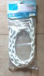 Greenfield Galvanized Steel Pvc Coated Boat Anchor Chain White 1/4" X 4' New. Fixed Price $19.99.