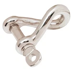 1/2 Inch Stainless Steel Twisted Anchor Shackle - 24,700 Lbs Breaking Strength. Fixed Price $22.99.