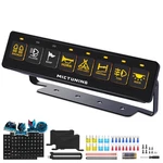 8 Gang Wireless Switch Panel Dual Power Hubs 12V 24V Battery Offroad Suv Rv. Fixed Price $78.50.