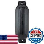 Extreme Max 3006.7294 Boattector Inflatable Fender - 8.5 27 Black. Fixed Price $128.35.