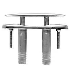 Whitecap 6810 Stainless Steel 8" Inch 4 Post Lift Up Cleat Marine Boat. Fixed Price $49.95.