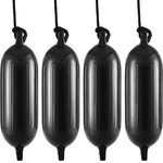 New Inflatable Ribbed Fender With Center Holes Marine Boat Dock Bumper. Fixed Price $97.35.