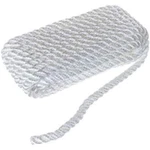 Seachoice 3-STRAND Twisted Nylon Dock Line 3/8" X 25' 42531 White. Fixed Price $25.07.