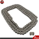 #50 Chain Stainless Steel Roller 10 Feet + 2 Free Connecting Links Us. Fixed Price $44.71.