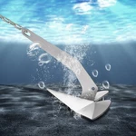 Marine Water Land - 22 Lb 10 Kg 316 Stainless Steel Delta Style Plow Boat Anchor. Fixed Price $158.97.