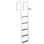 Dock Ladder, Removable Steps, 500 Lbs Load Capacity, Aluminum Alloy Pontoon Bo. Fixed Price $167.99.