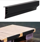 Gaahing Heavy-duty Boat Dock Side Bumper, Full Face Edging Guard For Piling. Fixed Price $45.00.