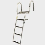 Garelick Pontoon Boat Folding Ladder 19617-48 Step 56 1/4 Inch. Fixed Price $308.87.