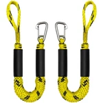 2PCS 2FT Premium Bungee Boat Lines For Mooring 2FEET, Yellow&black. Fixed Price $33.74.