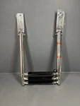 Amarine-made 3 Step Stainless Steel Telescoping Boat Ladder Swim. Fixed Price $35.48.