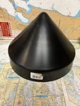 Dock Edge #91-822-F Pvc Piling Cap 12" Cone Head Black .. Fixed Price $18.75.
