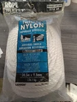 Lehigh Group Twisted Nylon Rope 100' X 3/8" NPP8100 Working Load Limit 278 Lb. Fixed Price $39.99.