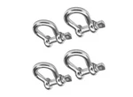 3/8" Stainless Steel 316 Forged Bow Shackle 10MM Marine Grade 4, 8, 12, 20. Fixed Price $55.99.