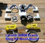 Lunmar Boat Lifts 3000# Econo Sling Kit Wood Mount. Fixed Price $1258.54.