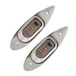 Seasense Led Teardrop Bow Lights, Red/green, Stainless Steel, 2 Nautical Miles. Fixed Price $93.24.