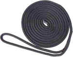 Buccaneer Rope Company Double Braided Black (pack Of 4) 30-24425: 3/8" X Ft. Fixed Price $19.99.