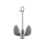 Seachoice New 15 Lb Aluminum Coated Iron Navy Anchor, 50-41370. Fixed Price $49.63.