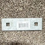 Playstar Back Plate Galvanized Steel Ps 1017 2 Holes Finish 16 Pack. Fixed Price $28.00.