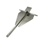 Stainless Steel Cruising Anchor 3.6KG (crown Marine Boat Sand Mud Secure). Fixed Price $156.52.