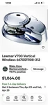 S1 Lewmar V700 Vertical Windlass 6670011108-312 No Gasket Boat Motor Anchor New. Fixed Price $899.99.