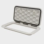 Jim Black Boat Deck Hatch 581-1119-05 1/4 X Inch Polar White. Fixed Price $117.44.