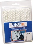 Sea-dog Twisted Nylon Fender Line 1/4X6' 301106006WH-1. Fixed Price $9.55.