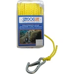 Sea-dog Poly Pro Anchor Line W/snap 1/4" X 50' Yellow 30420. Fixed Price $18.39.